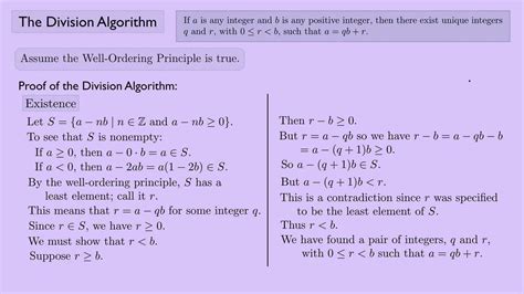 Abstract Algebra The Division Algorithm Youtube