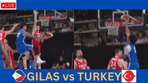 GILAS PILIPINAS Vs TURKEY Tune Up Game 1ST QUARTER June 28 2024