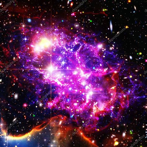 Cosmic Galaxy Background Stars And Cosmic Gasthe Elements Of T