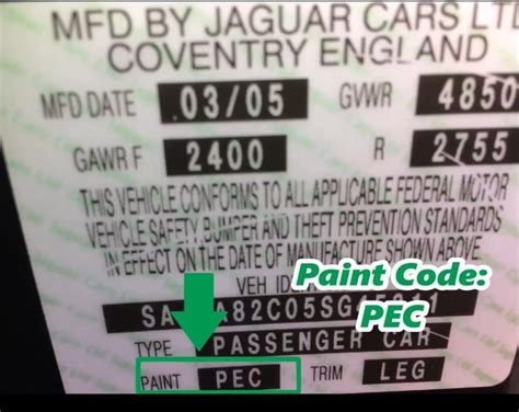 Jaguar Touch Up Paint Jaguar Colors Guide 2024 Era Paints