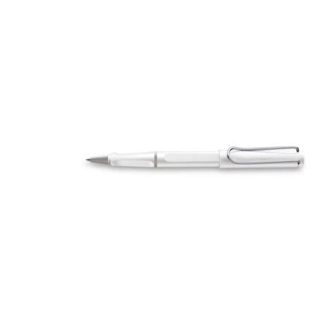 Lapicera Rollerball Safari Blanco Tm Negro Azul Lamy Watchme