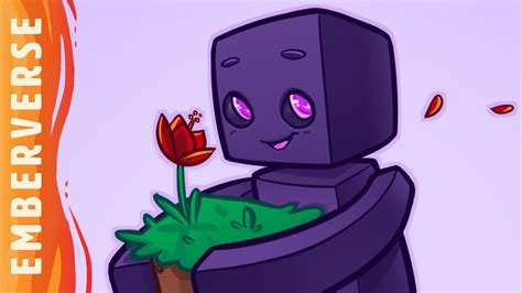 Minecraft Speedart Cute Enderman Youtube