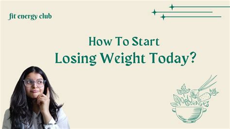 How To Start Losing Weight Fast Weight Loss Kaise Kare Youtube