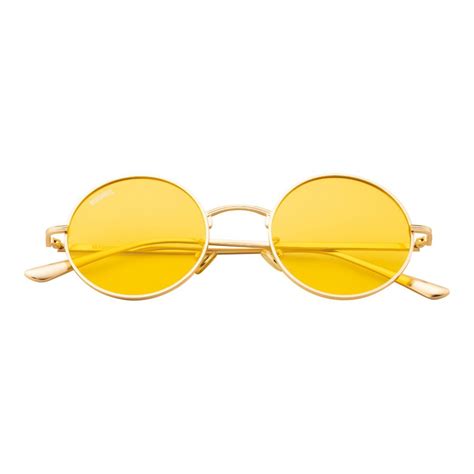 Buy Magneq Round Shaped Yellow Uv Protected Polarized Unisex Sunglasses Mg 8343 S C3 Online