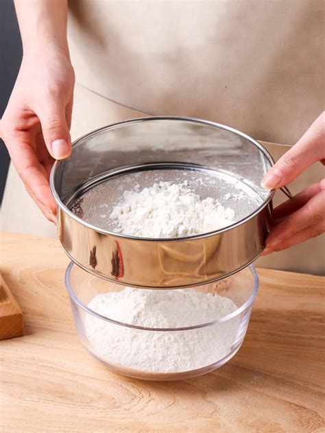 Pc Handheld Flour Sieve Rv Kitchen Sieve Gout Kitchenware Oatmeal