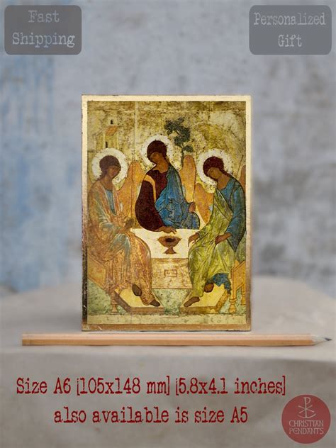 Andrei Rublev Trinity Icon Holy Trinity Orthodox Icon Andrei - Etsy