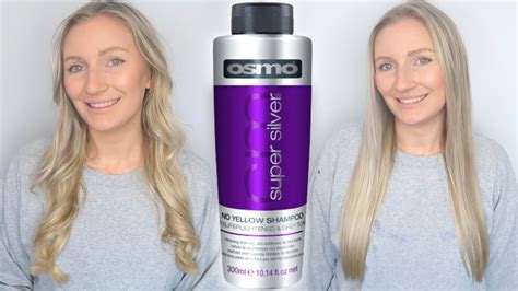 OSMO SUPER SILVER NO YELLOW SHAMPOO REVIEW AFFORDABLE PURPLE SHAMPOO