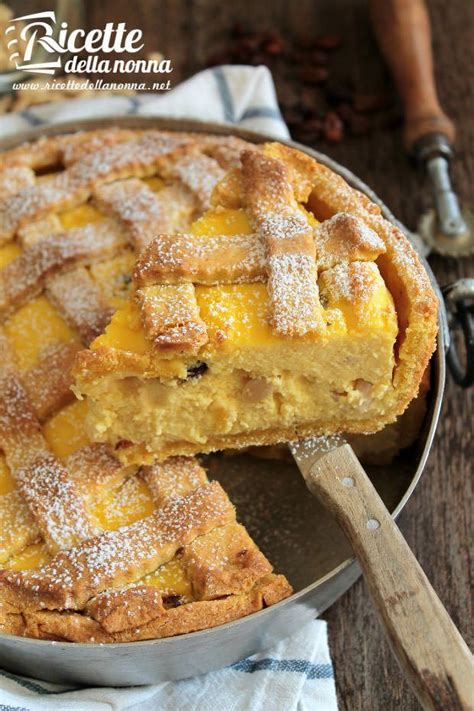 Ricetta Crostata Con La Ricotta Ricette Della Nonna