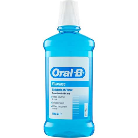 Collutorio Al Fluoro Di Menta Fluorinse ORAL B 500 ML Coop Shop