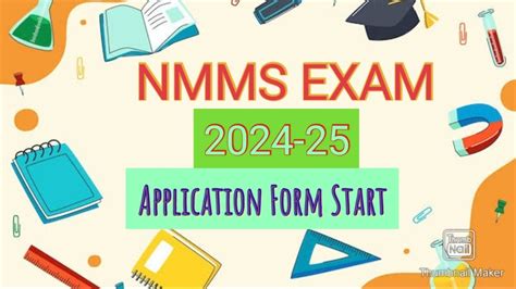 Nmms Exam 2024 25 Application Form Startnmms Exam Class 8th