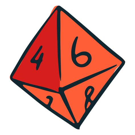 Diseño Png Y Svg De Dados De Prisma Para Juegos De Rol Para Camisetas