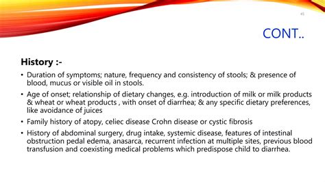 Diarrhea In Children Ppt