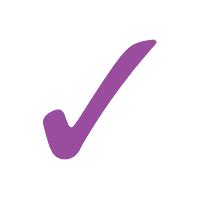 Free Purple Check Mark Clipart Best