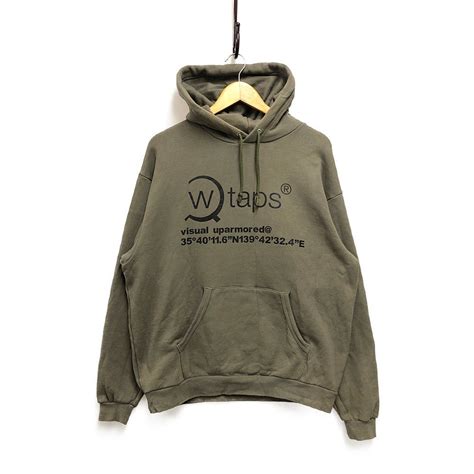 ヤフオク Wtaps ダブルタップス Og Hooded ロゴ スウェッ