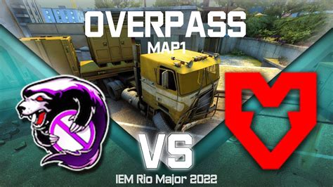 Outsiders Vs Mouz Overpass Iem Rio Major Csgo Highlights