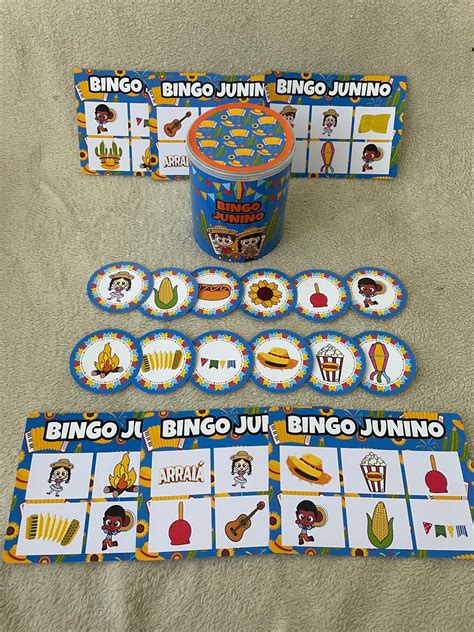 Bingo Junino Educa O Infantil Educa Market Discover The Thrill Of