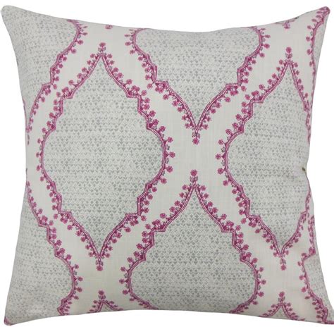 The Pillow Collection Geometric Throw Pillow | Wayfair