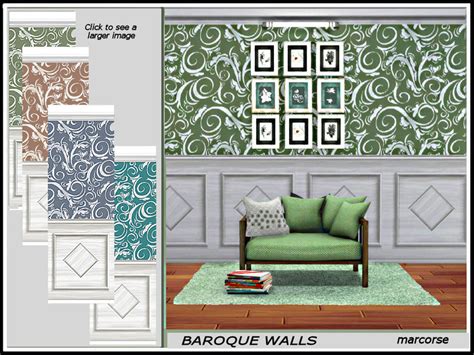 The Sims Resource Baroque Wallsmarcorse