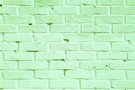 Brick Wall With Unusual Green Bricks Stock Image Image Of Blocks