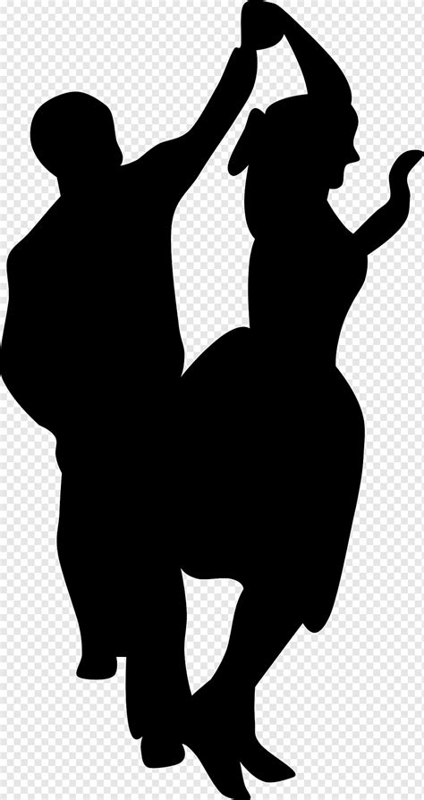 Jive Dance Clipart Blackandwhite