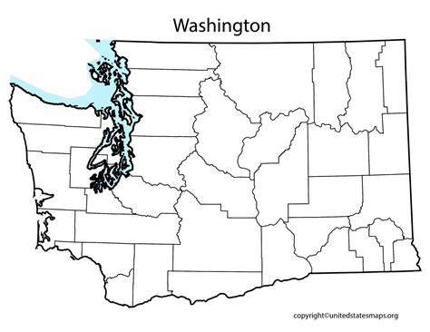 Washington County Map | County Map of Washington with Cities