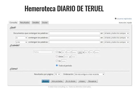 Diario De Teruel Digitaliza Toda Su Hemeroteca Que Es De Libre Acceso