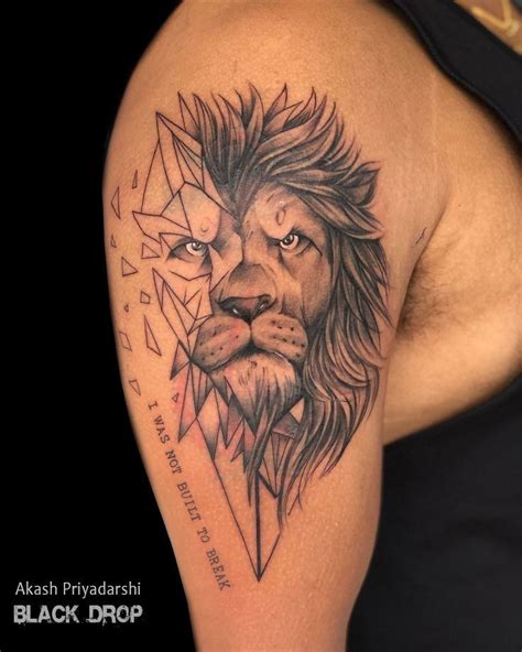 Pin By Cmurat On D Vme Tasar Mlar In Geometric Lion Tattoo