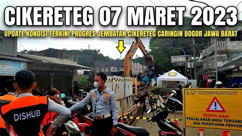 Jembatan Cikereteg 7 Maret 2023 Jembatan Cikereteg Longsor Jalan