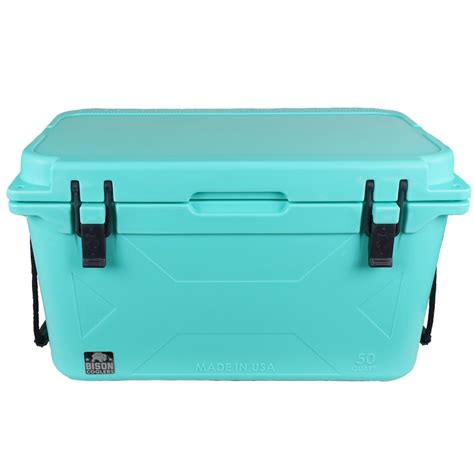 Seafoam 50 Qt Bison Cooler Bison Coolers