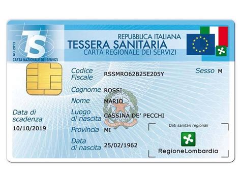 Tessera Sanitaria Carta Nazionale Dei Servizi Servizi OpenCity