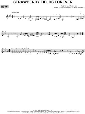 "Strawberry Fields Forever" Sheet Music - 35 Arrangements Available ...