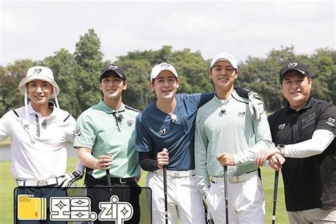 Foto Sinopsis Birdie Boys Aksi Lima Bintang K Pop Bermain Golf