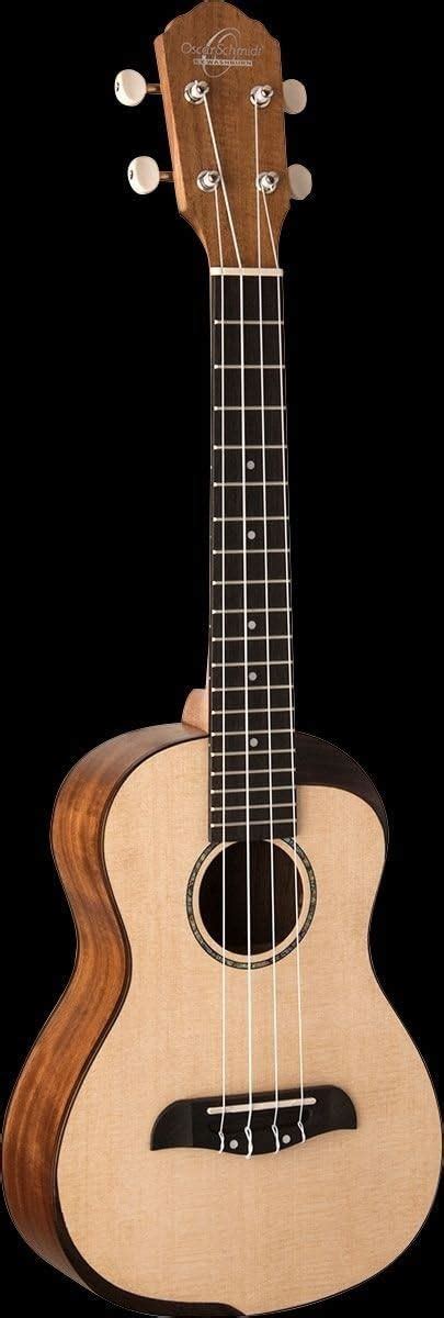 Oscar Schmidt Ou500c Comfort Series Concert Ukulele Spruce Top And Koa Body Musical