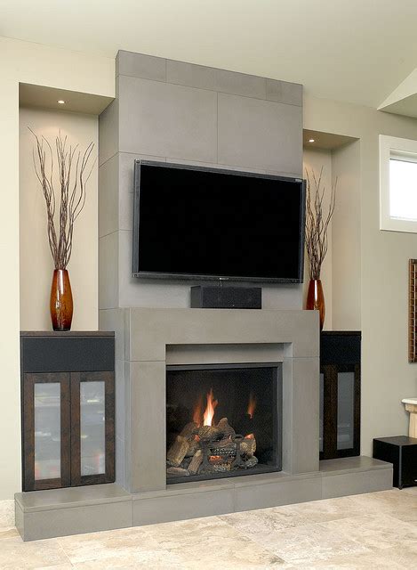 Design Home: fireplace design ideas # 5