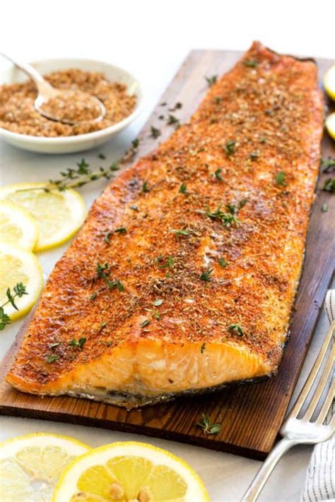 Grilled Cedar Plank Salmon Jessica Gavin