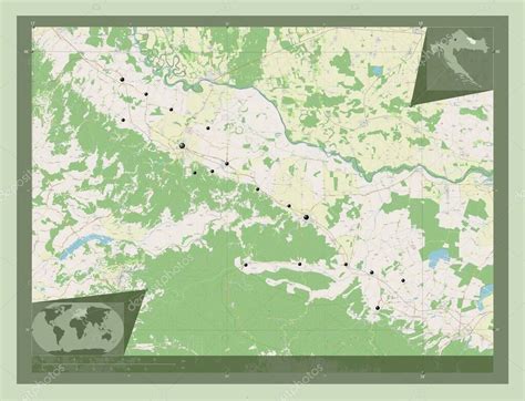 Viroviticko Podravska Provincia De Croacia Open Street Map