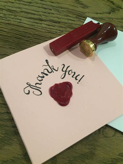 Homemade Thank You Card Hand Lettering Cards Cards Thank You Cards