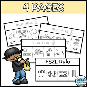 Fszl Floss Rule Flip Book Ff Ss Zz Ll Double Consonant Endings