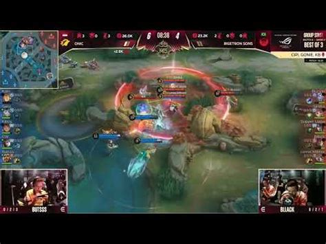 M5 Group Stage Hari 1 ONIC VS BIGETRON SONS GAME 2 YouTube