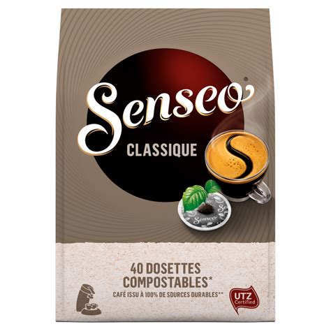 Senseo Classique 40 dosettes Café Dosette