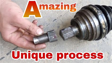 Axle Cv Outer Joint Repairing Unique Method How Its Repair Broken Axle