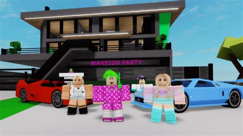 Roblox Brookhaven Rp Party With Hot Girls Youtube