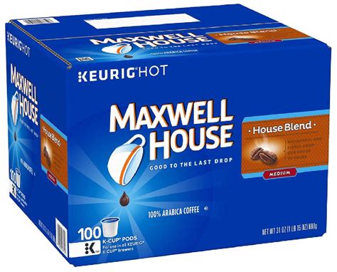 Maxwell House House Blend K Cup Coffee Pods 100 Ct Free Shipping