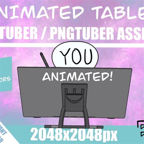 Drawing Tablet Asset Vtuber Etsy Australia