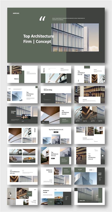 Contemporary Modern Architecture Presentation Template Original And