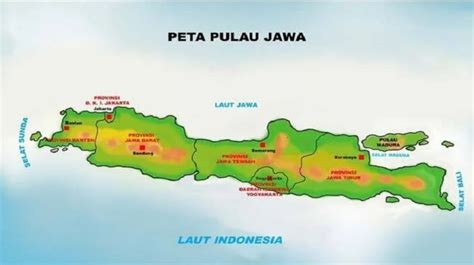 Luas Pulau Jawa, Lengkap dengan Penjelasan Kondisi Geografis