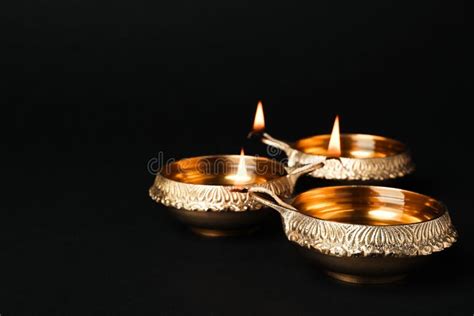 Diwali diyas or clay lamps stock photo. Image of flame - 117909866