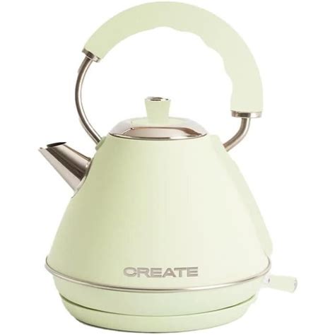 Kettle Retro Stylance M Bouilloire Lectrique L Vert Ebullici N R Pida