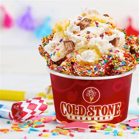 Menu Cold Stone Creamery