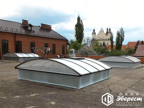 Фотогалерея зенитных фонарей
